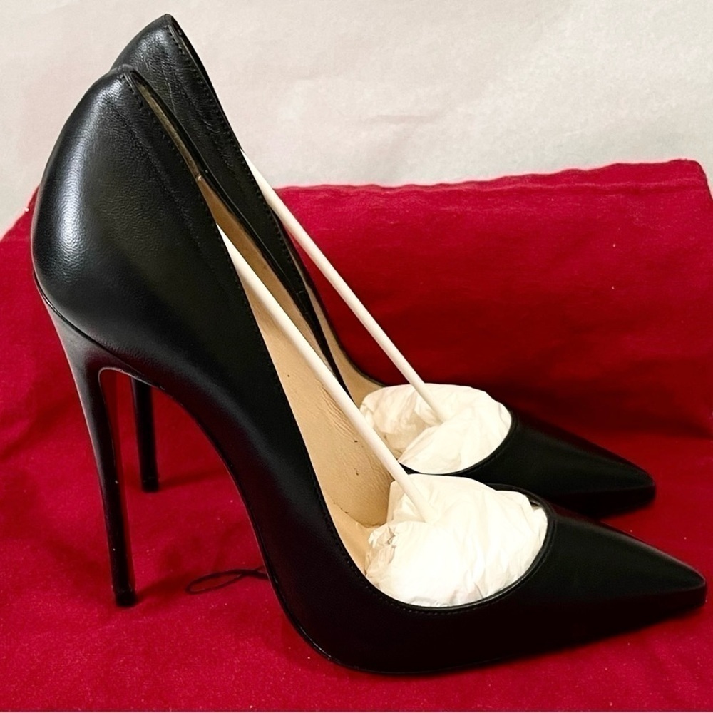 Christian Louboutin so kate stilletos 100mm, Nappa black Leather EU34 - Picture 4 of 8